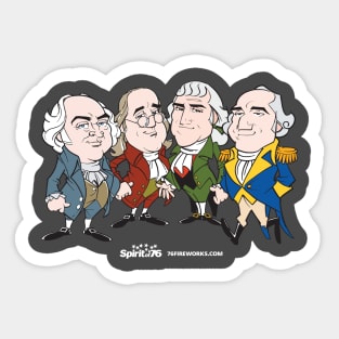 Founding Fathers Sticker